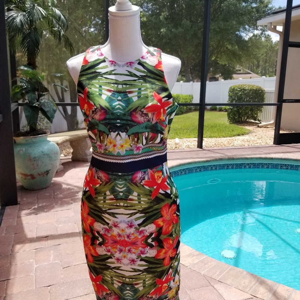 New York and company floral dress